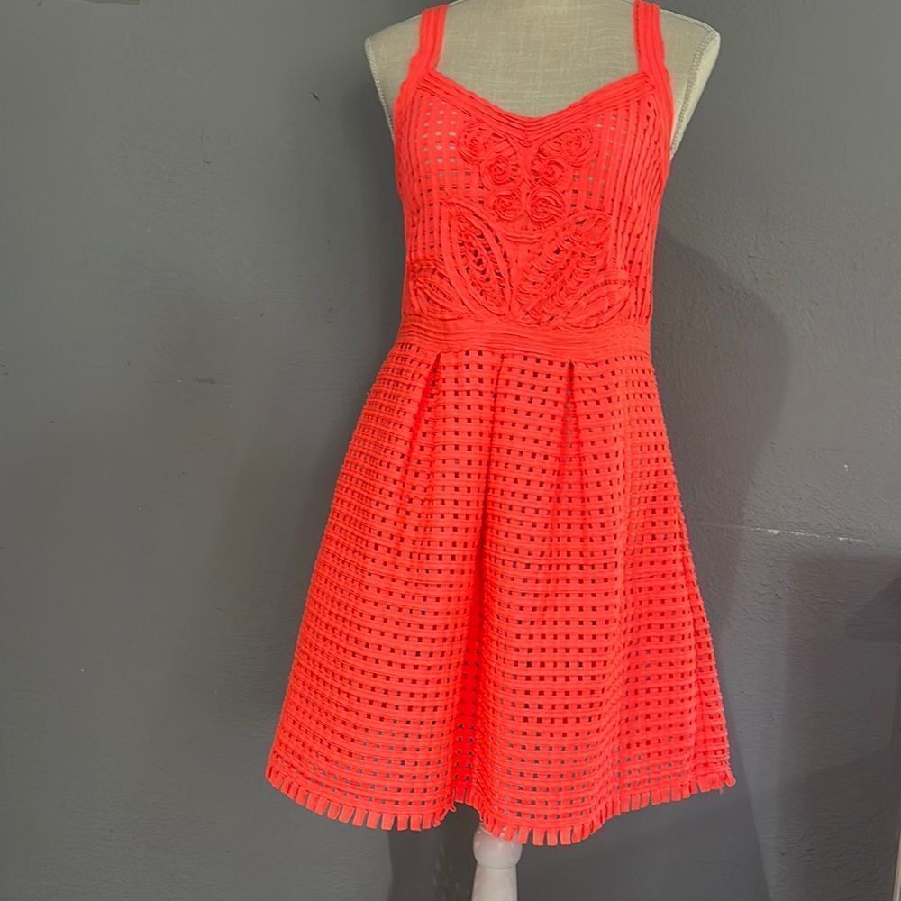 Anthropology, Yoana Baraschi fluorescent dress size 6
